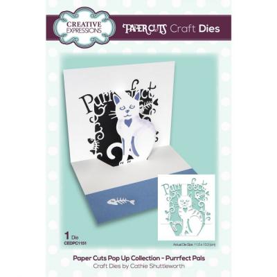 Creative Expressions Paper Cuts Pop Up Die - Purrfect Pals